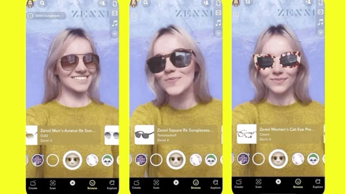 Snapchat Catalog AR