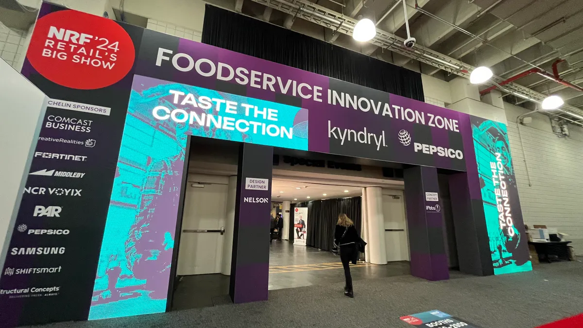 The Foodservice Innovation Zone.