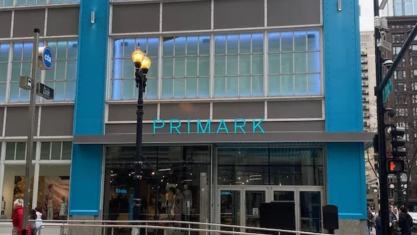 Exterior of a Primark store in downtown Chicago.