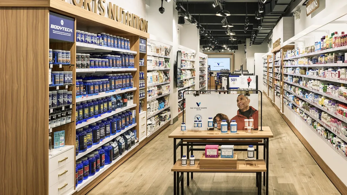 The Vitamin Shoppe's innovation store.