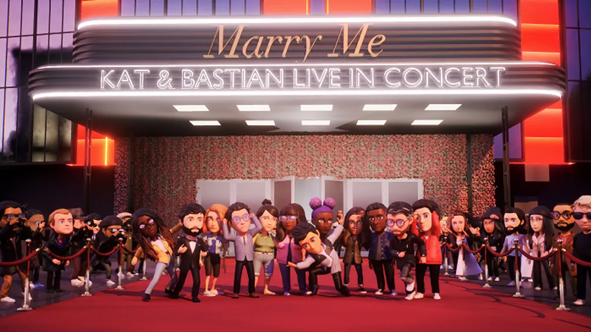 Snapchat Marry Me concert