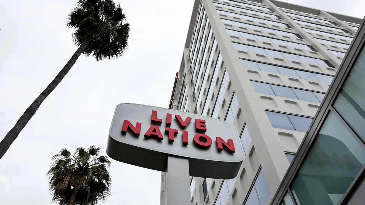 Live Nation corporate offices in Hollywood, California.