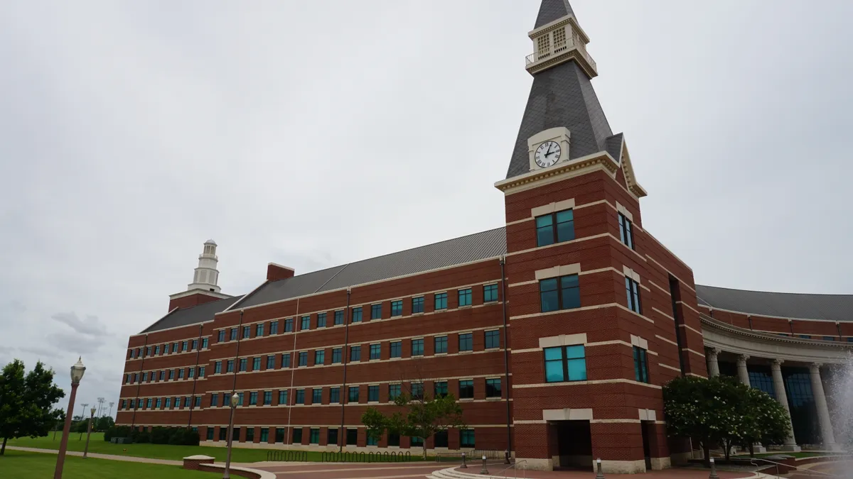 The Baylor Sciences Building.