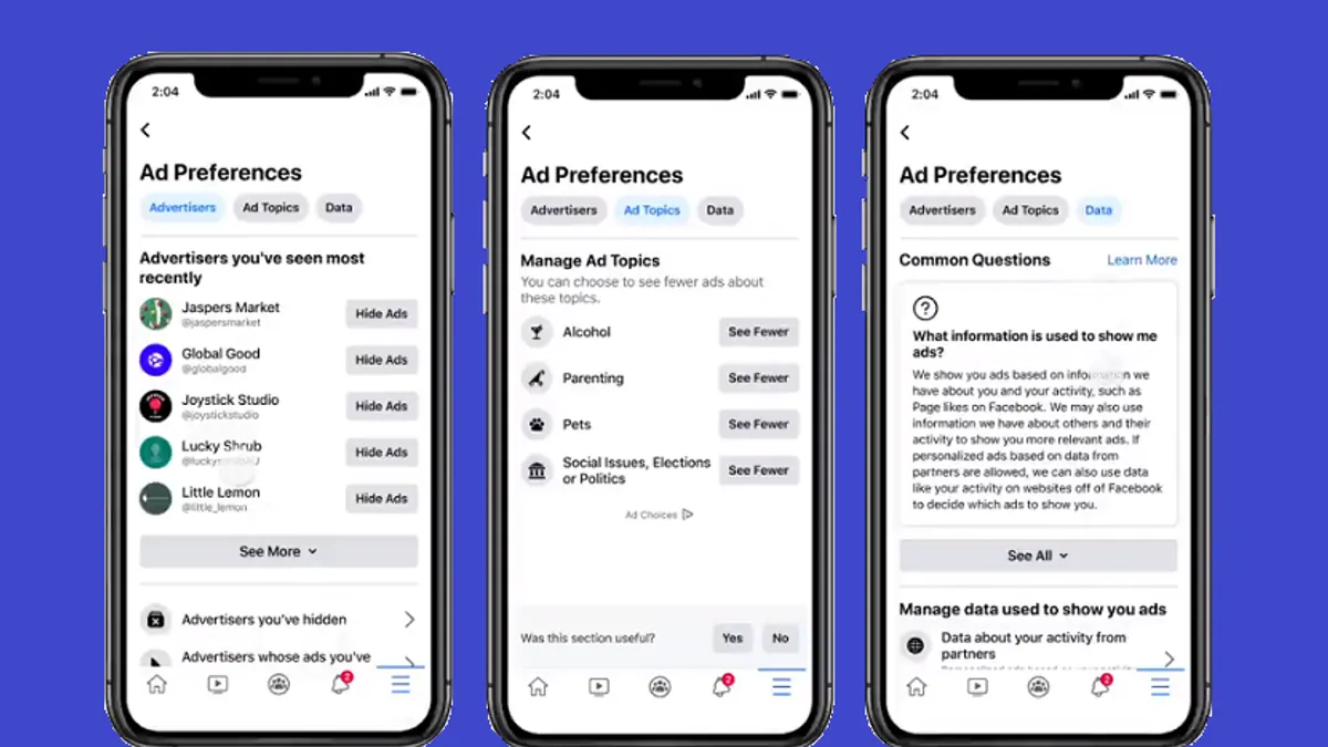 Facebook Ad Preferences
