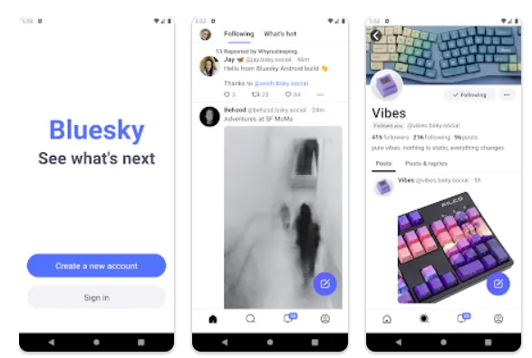 Bluesky Android