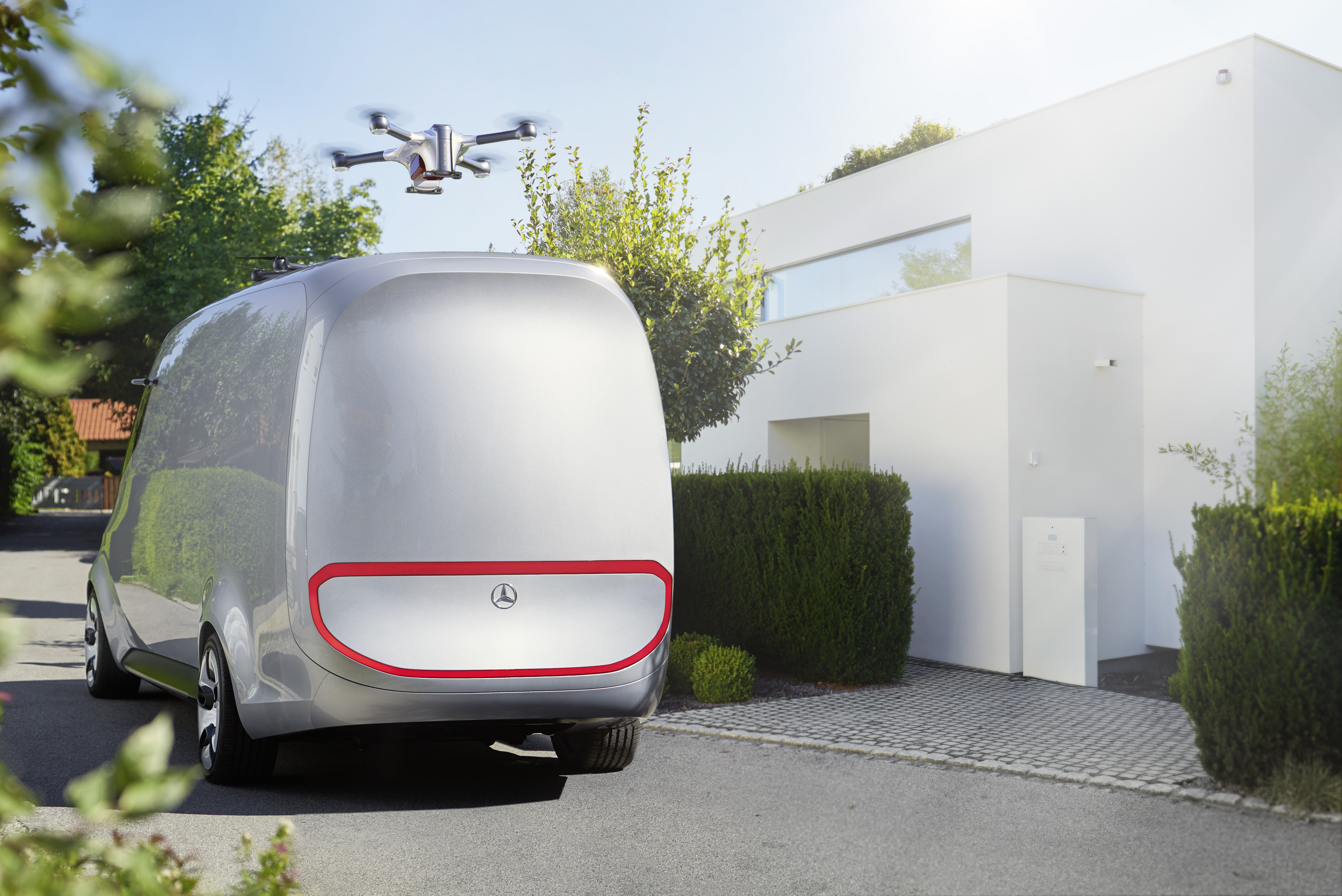 Matternet-Daimler van concept design