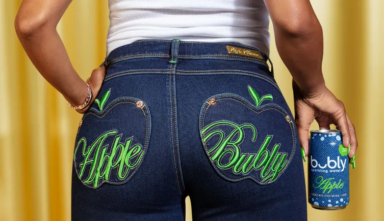 PepsiCo's Bubly gets low with Apple Bottoms jean collaboration