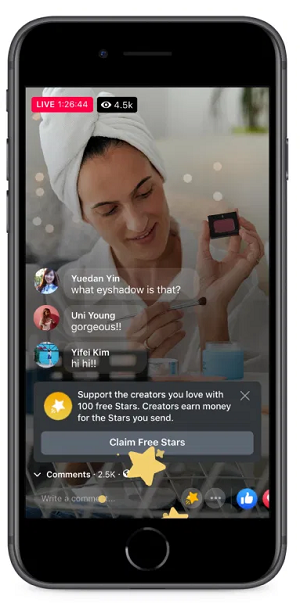 Facebook Stars