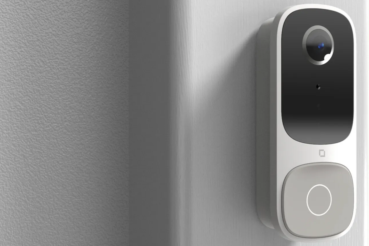 A smart doorbell.