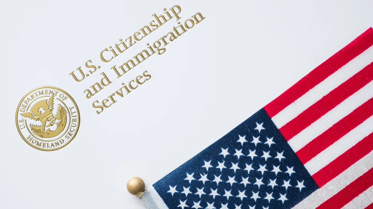 U.S. Citizenship and Immigration Services visa application