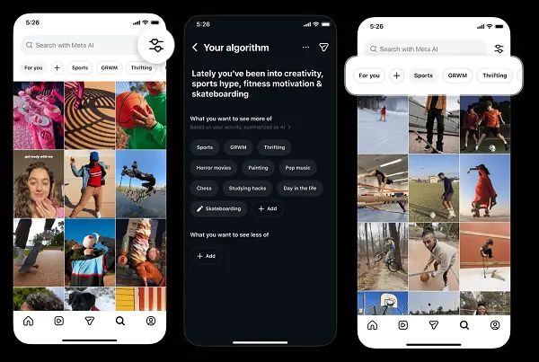 Instagram Explore Topics