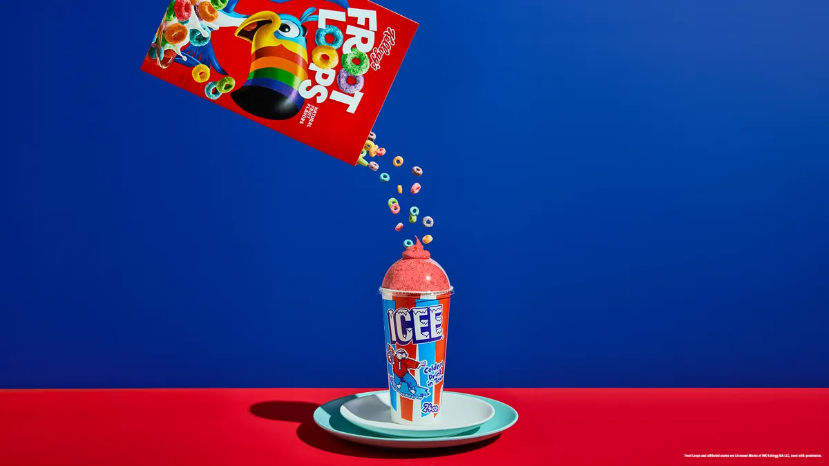 Icee's new Froot Loops flavor