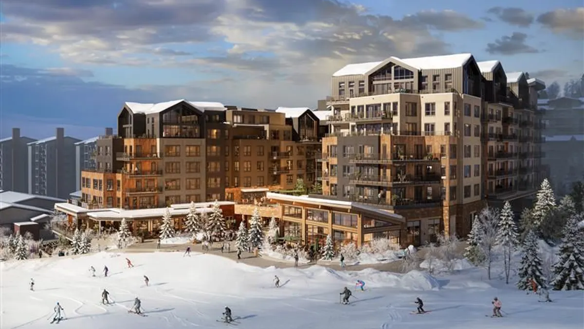 A rending of The Stockman, Auberge Collection in Steamboat Springs, Colorado.