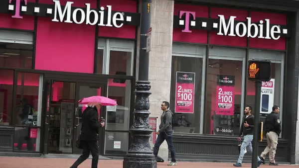 T-Mobile storefront in San Francisco.