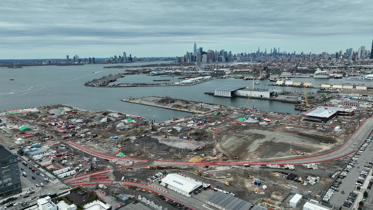 A view of the South Brooklyn Marine Terminal.