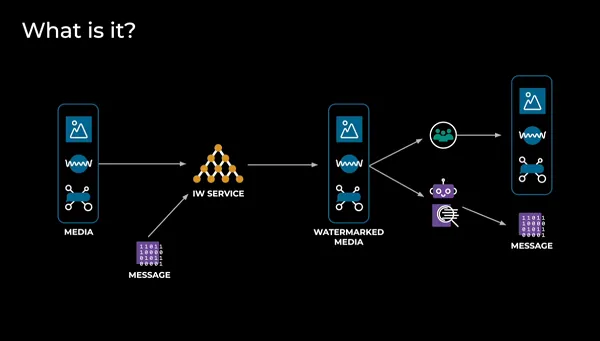 Meta invisible watermarking