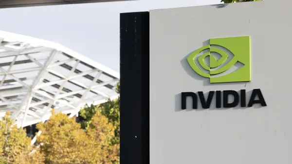 Nvidia's logo is displayed at their headquarters on August 26, 2026 in Santa Clara, California.
