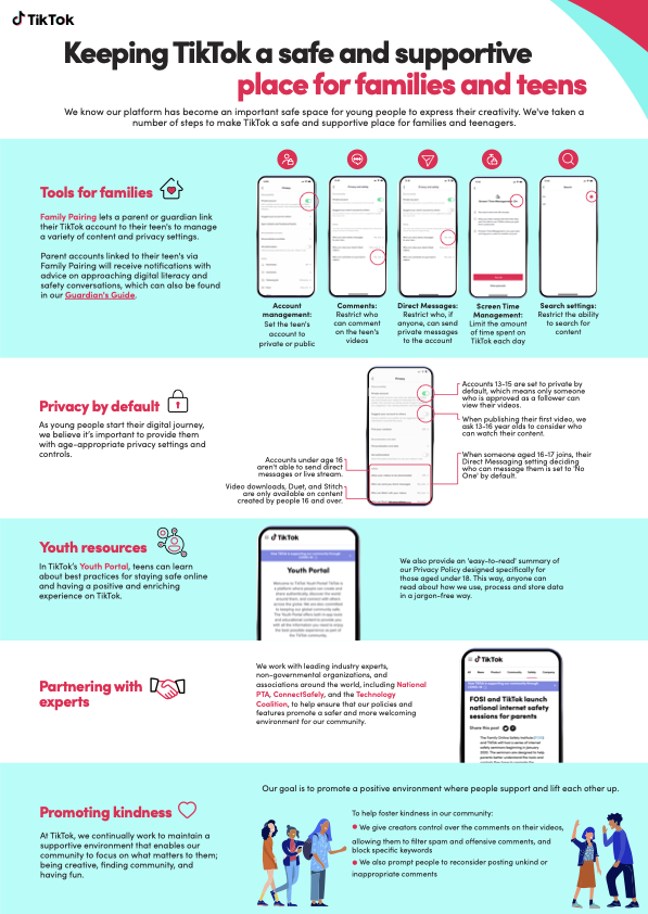 TikTok safety tools