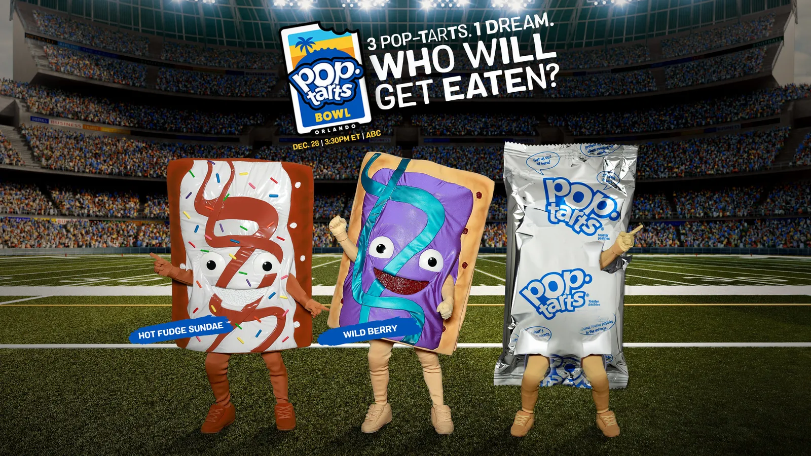 Pop-Tarts Bowl edible mascot