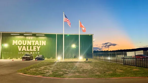 The new Mountain Valley production facility in Arkansas.
