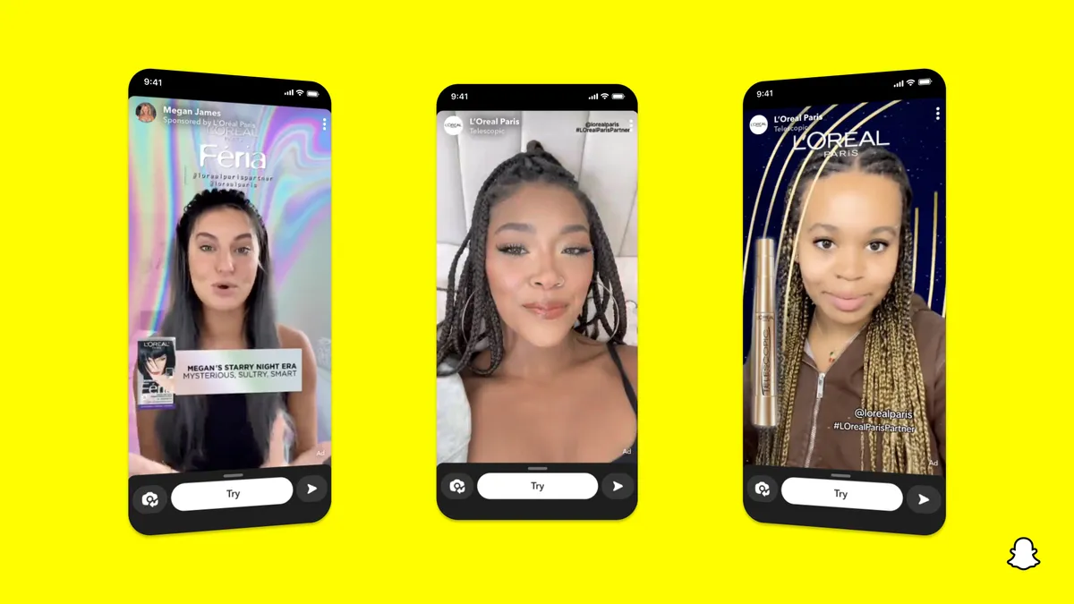 Snap introduced its Creator Collab Campaigns, a suite of ad products meant to strengthen the creator, brand tie.