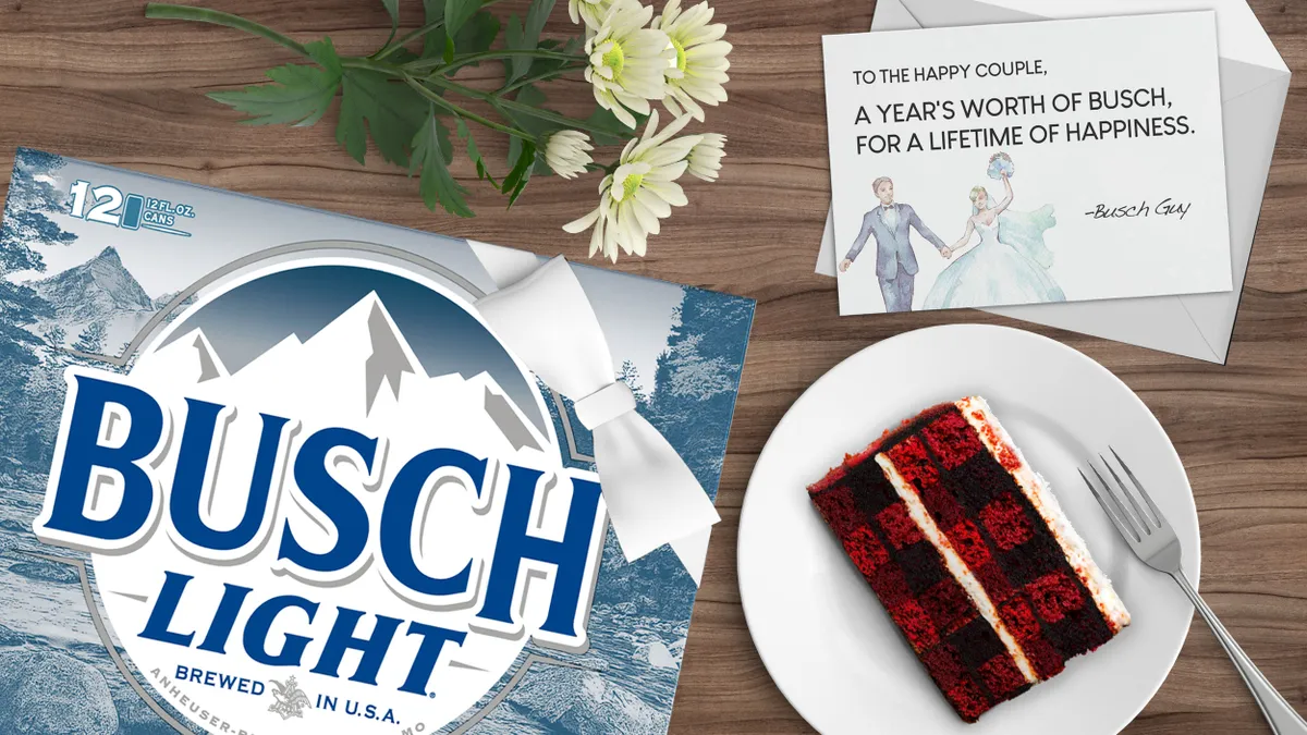 Busch makes up for canceled 2020 weddings