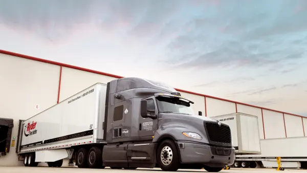 Ryder International PlusAI tractor