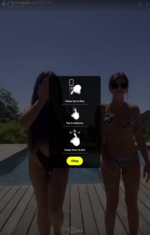 Snapchat UX experiment