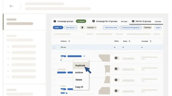 LinkedIn campaign manager updates