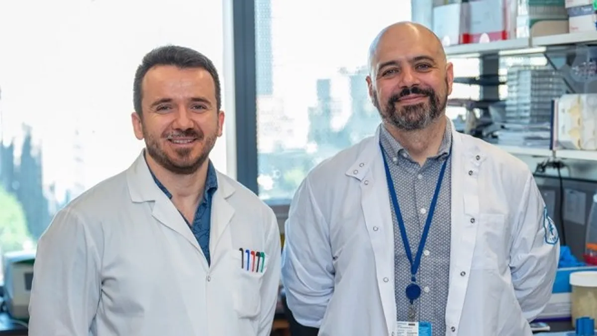 Francisco Barriga and Kaloyan Tsanov of the Sloan Kettering Institute