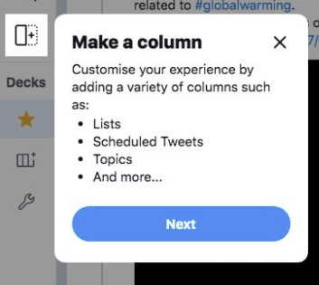 TweetDeck update