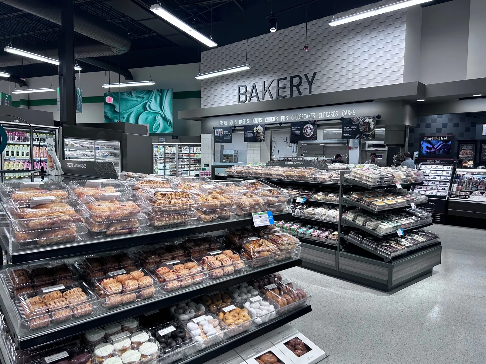 Bakery at a grocery store.