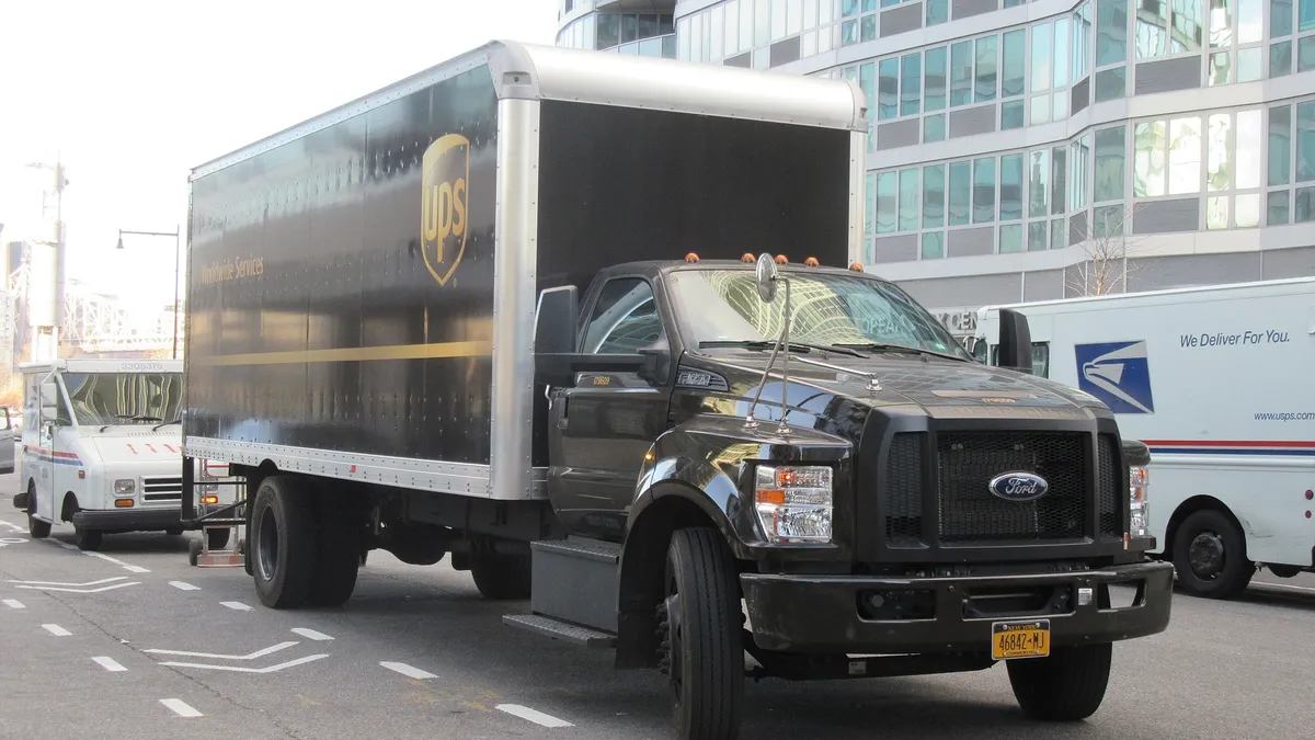 UPS truck