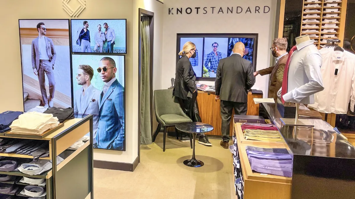 Knot Standard launches on demand clothing platform.