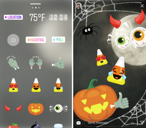 Instagram and Facebook Add New Features for Halloween, Including ‘Super Zoom’ | Social Media Today