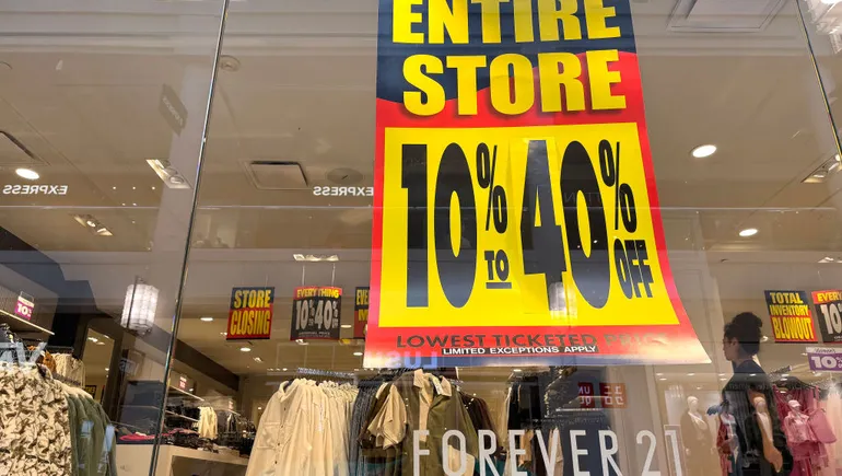 Forever 21 blames latest bankruptcy on competition from Temu, Shein