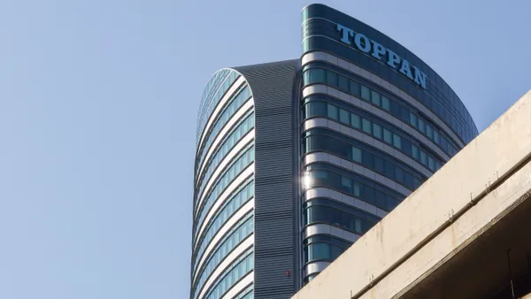 The Toppan Holdings headquarters in Tokyo.