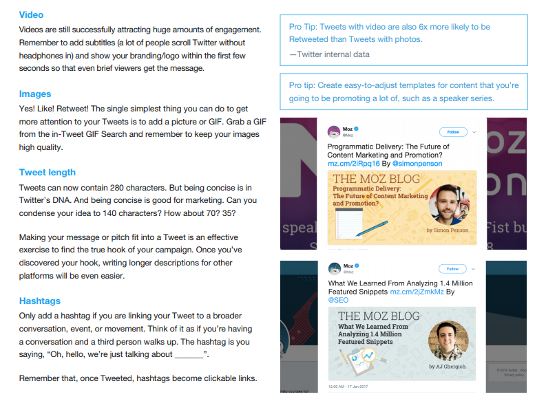 Twitter agency playbook example