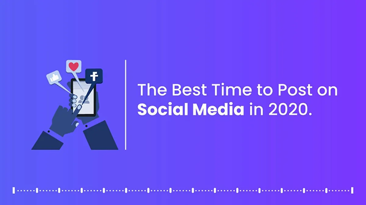 Best time to post on social media 2020