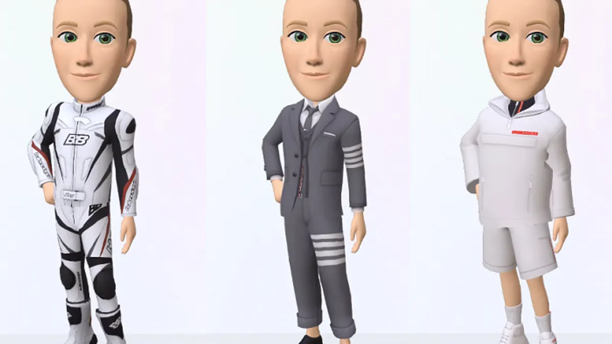 Meta Avatar store