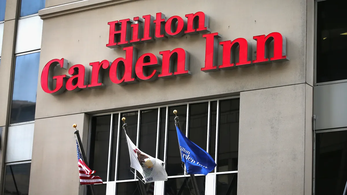 Exterior view of Hilton Garden Inn