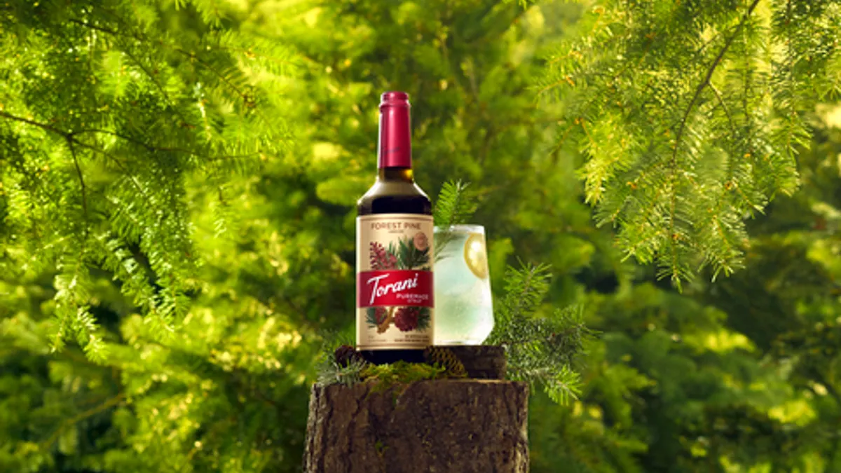 Torani's Forest Pine syrup