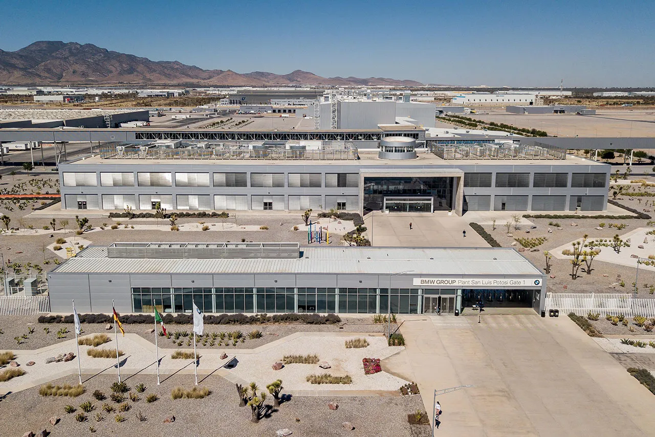 The BMW Group plant in San Luis Potosí, Mexico.