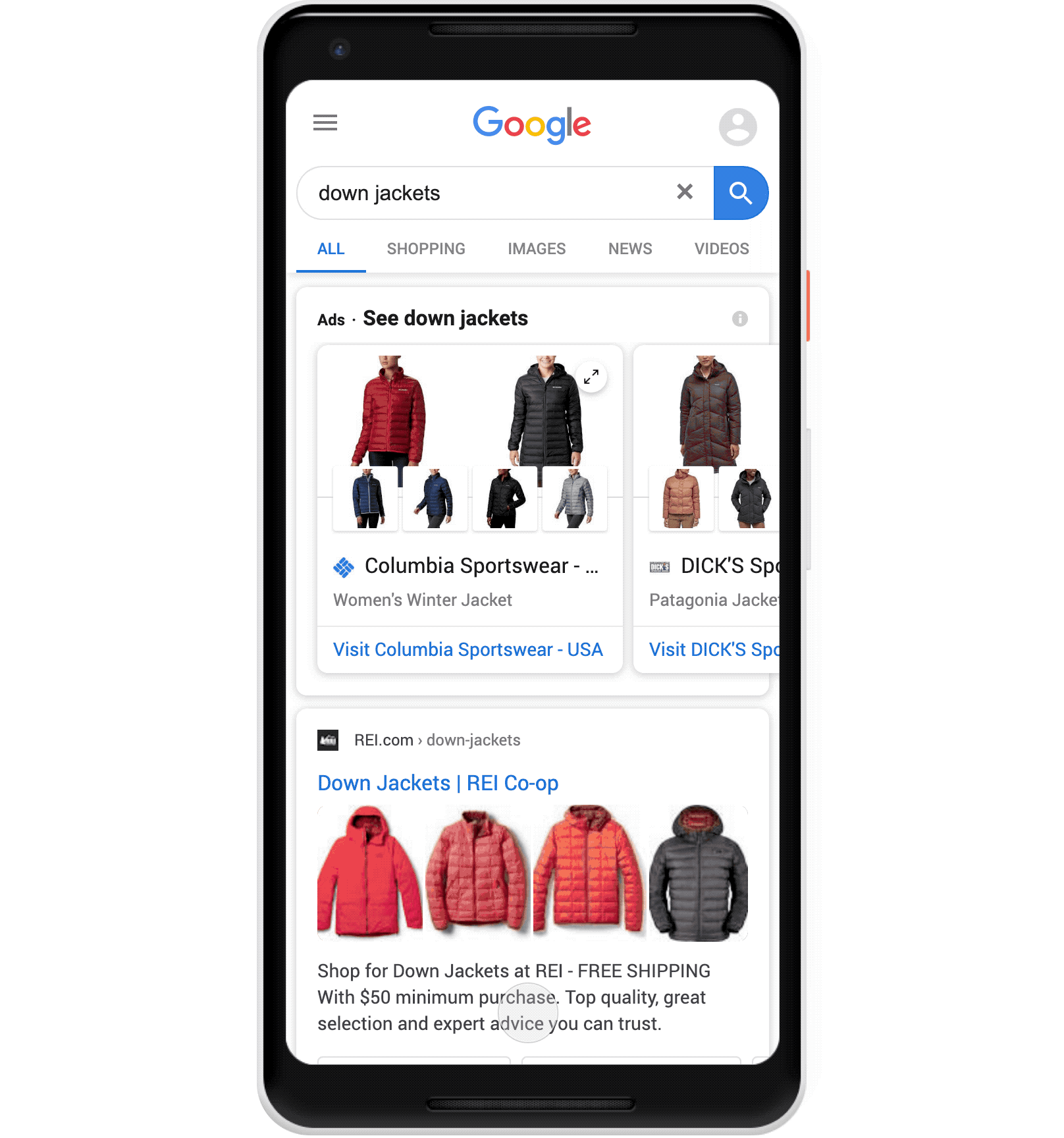 Google eCommerce display
