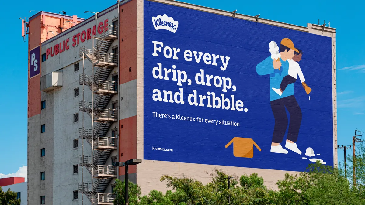 Kleenex billboard