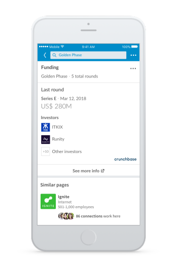 LinkedIn Company Page update