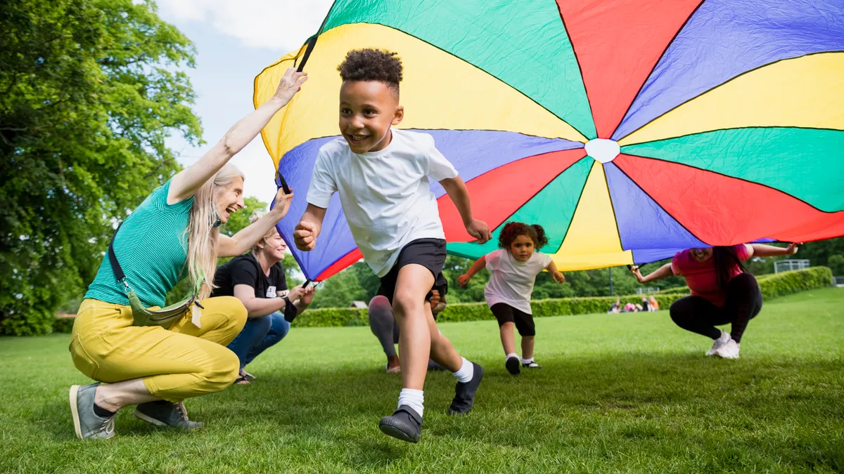 Children playing