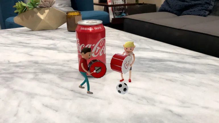 Coca-Cola Cans Activate Animated Stories in AR