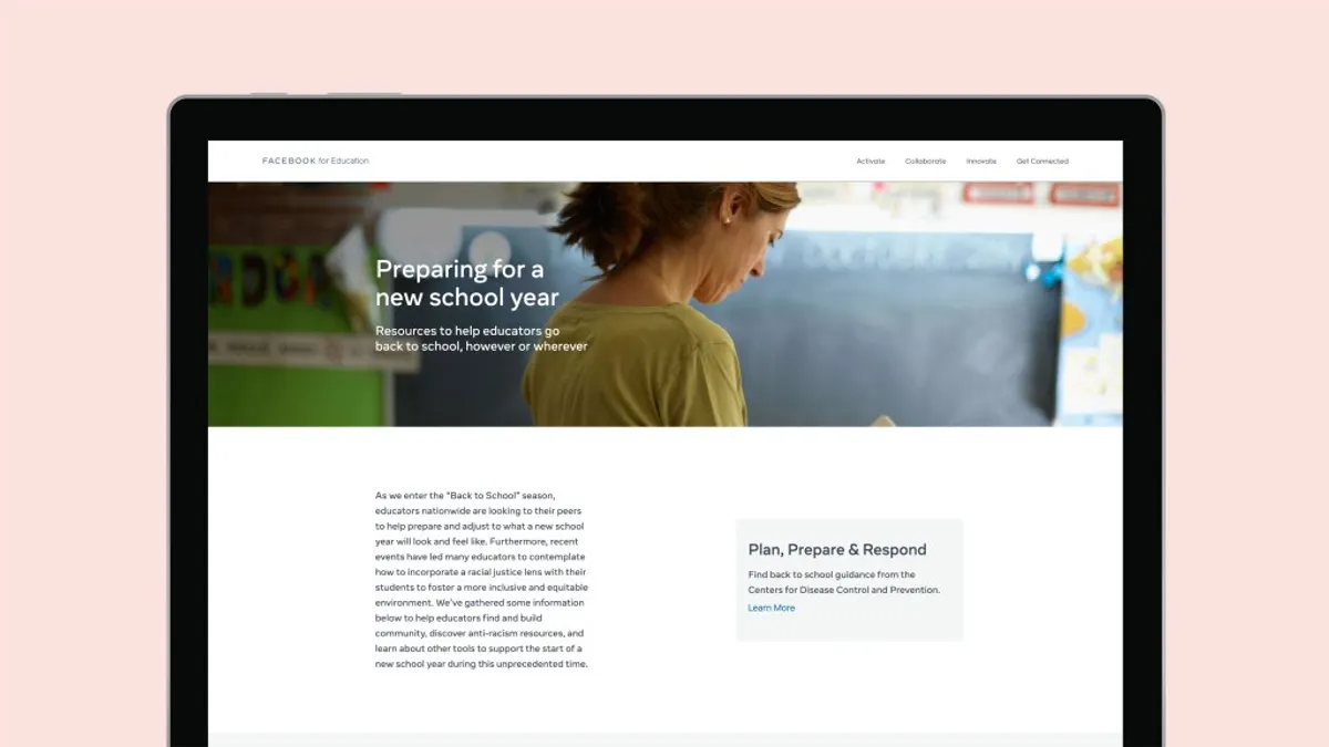 Facebook Educator Hub