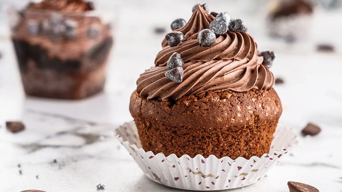 Cargill lecithin emulsifier used in a cupcake